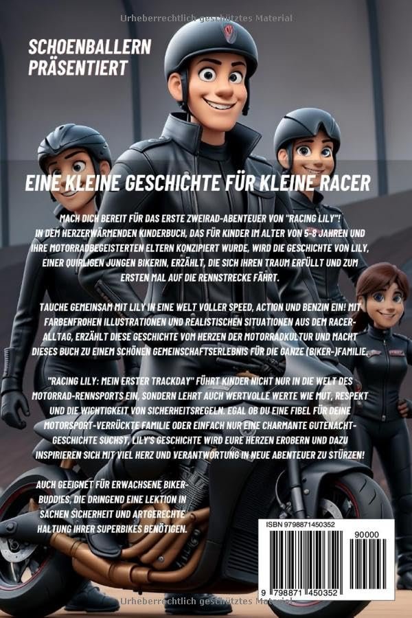 Racing Lily - my first Trackday (childbook)