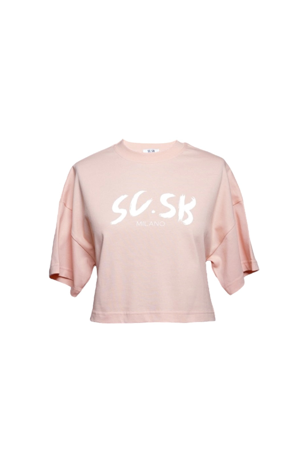 logo cropped oversize Tee pesca