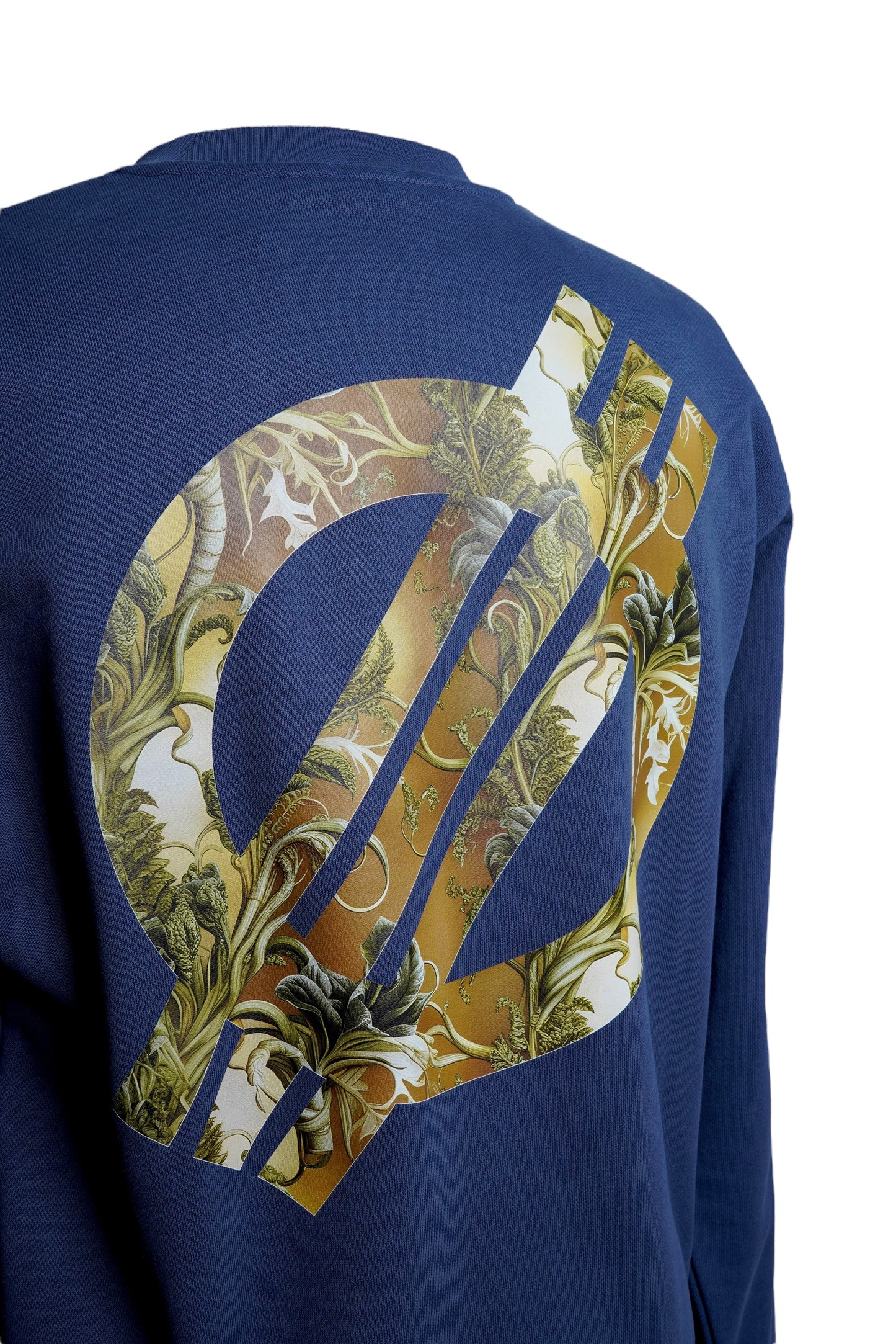 overgrown crewneck navy