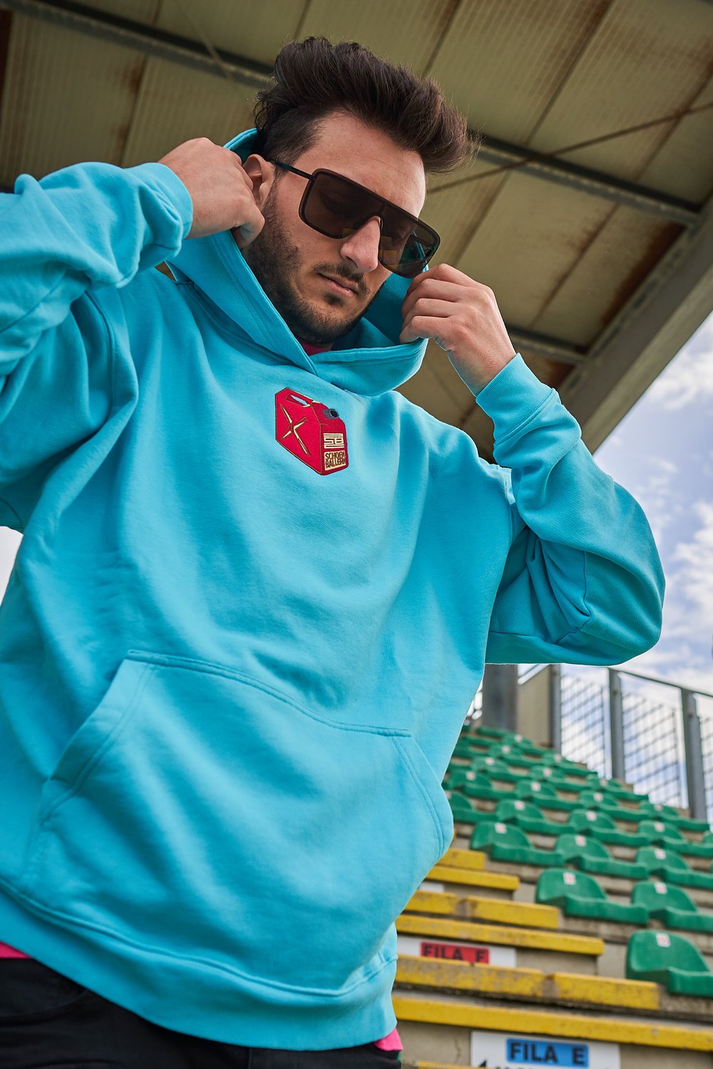 Gasolina oversized hoodie