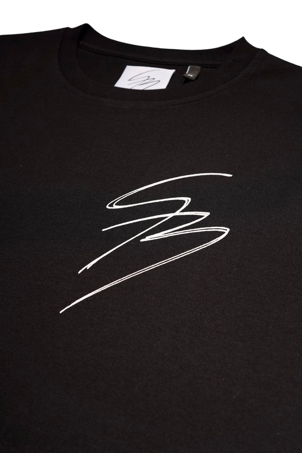 pinstripe Tee black