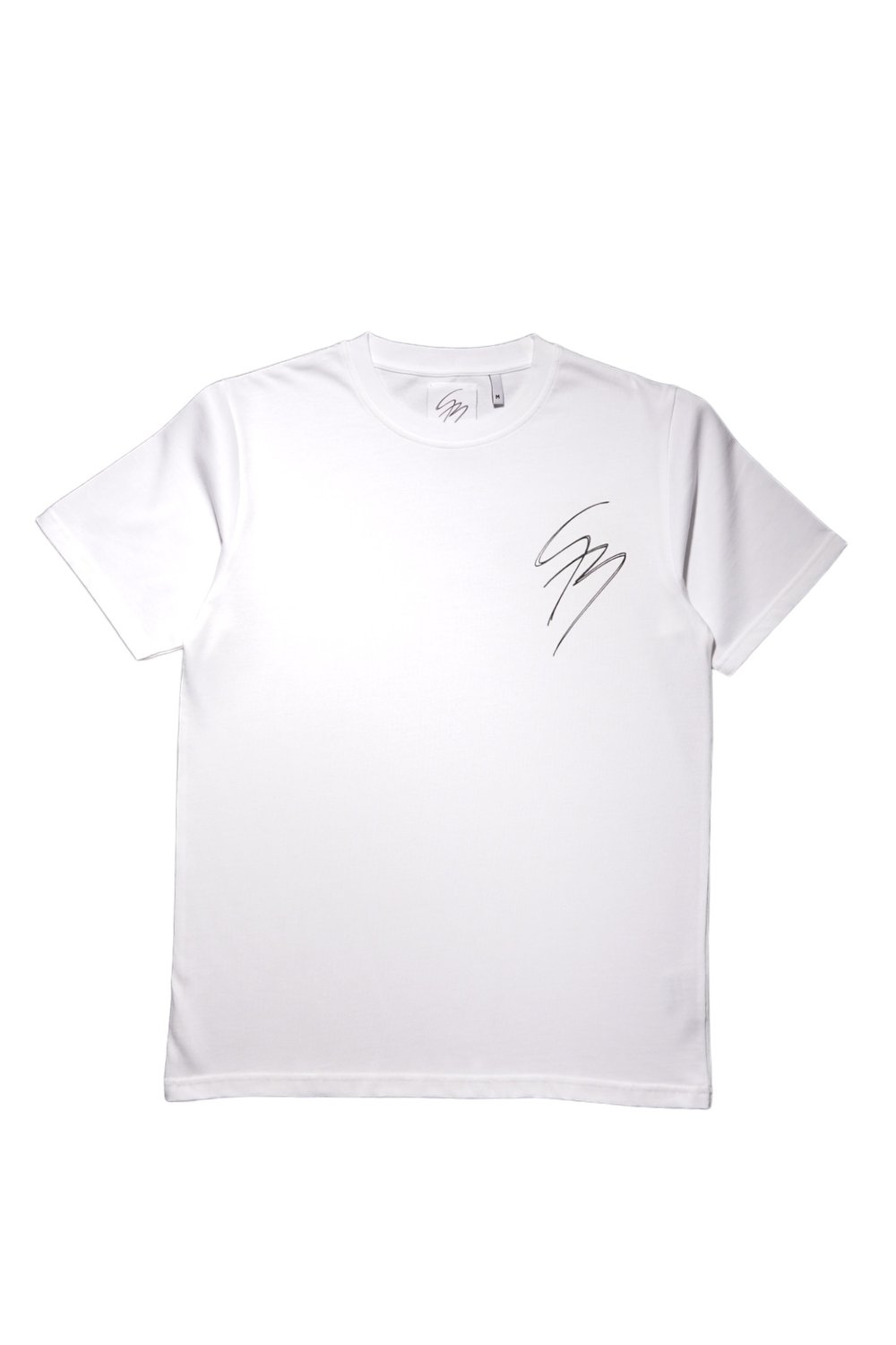 pinstripe Tee white
