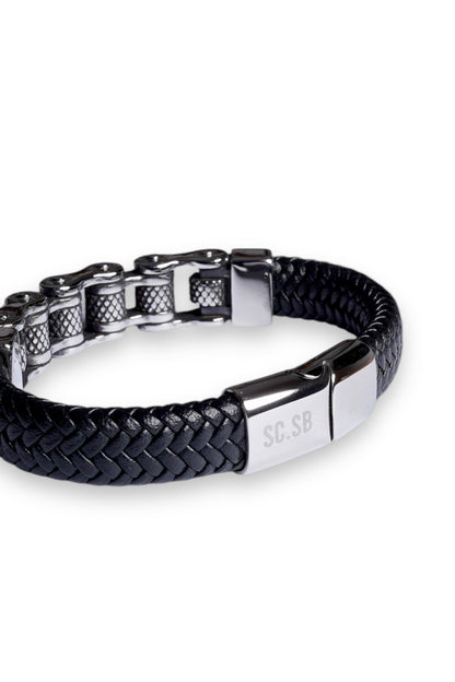 moto chain bracelet